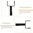 thumbnail image 3 of Zcyifa 4pcs Over The Door Wreath Hanger For Front Door Black Wrought Iron Hook For Garland Decorative Door Hanger Hook For Xmas And Halloween Wreaths, 3 of 10