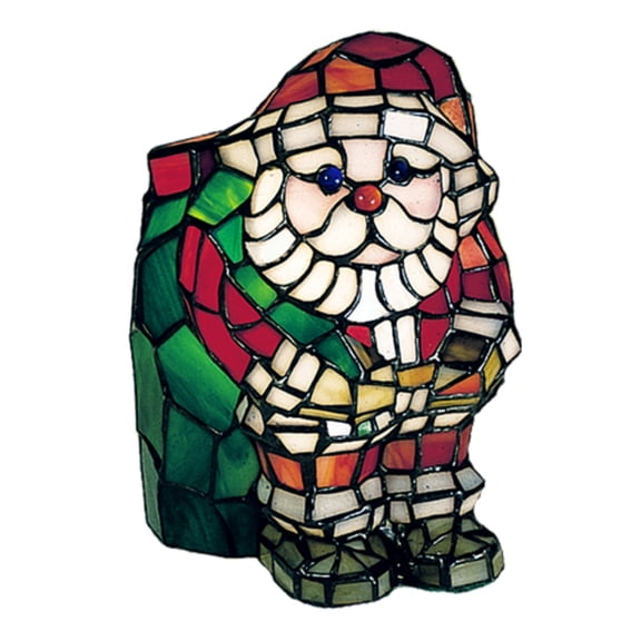 Meyda Tiffany - 17241 - Accent Lamp - Santa Claus - Flame Ca Green-60pack