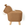 thumbnail image 5 of Kvell Kids Foot Stool, Knitted Upholstery, Horse, 5 of 7
