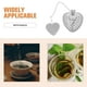 thumbnail image 2 of WORGEOUS Coladores Infusores de té en forma de bola de té de acero inoxidable, filtros coladores de té, difusor de intervalo de té para taza de té o tetera, 2 of 7