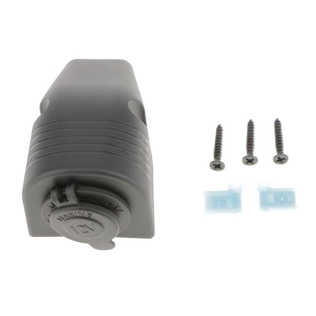Almencla 1x Lightweight Lighter Power Supply Waterproof Motorcycle Outlet Socket DC 12v