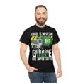 thumbnail image 2 of School is Important But Garbage Trucks are Importanter Unisex T-Shirt, 2 of 5