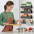 thumbnail image 5 of BAODELI 6 Pack Magnetic Spice Rack Organizer Storage for Refrigerator and Oven, Fridge Organizers and Shelf, 5 of 7