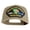 Khaki, variant on Operation Joint Endeavor United States Patched Solid Cotton Twill 5 panel Mesh Back Cap - Black OSFM