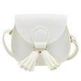 thumbnail image 2 of SkyAuks Crossbody Bags for Women, Shoulder Bag for Women, Little Girls Cute Tassel Crossbody Purse Mini Shoulder Handbag Wallet for Kids Toddlers, White, 2 of 7