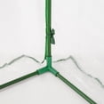 thumbnail image 4 of imerelez Mini Greenhouse, Waterproof Cloche Cold Frame, 7' L x 3' W x 2.5' H Portable Hot House, 4 Zippered Doors, Green, 4 of 5