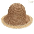 thumbnail image 6 of JASGOOD Sun Hats for Women Wide Brim Straw Hats 2025 Summer Lightweight Breathable Beach Hat for Vacation Travel, 6 of 6
