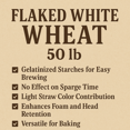 thumbnail image 2 of Briess Flaked White Wheat 50 lb, 2 of 5
