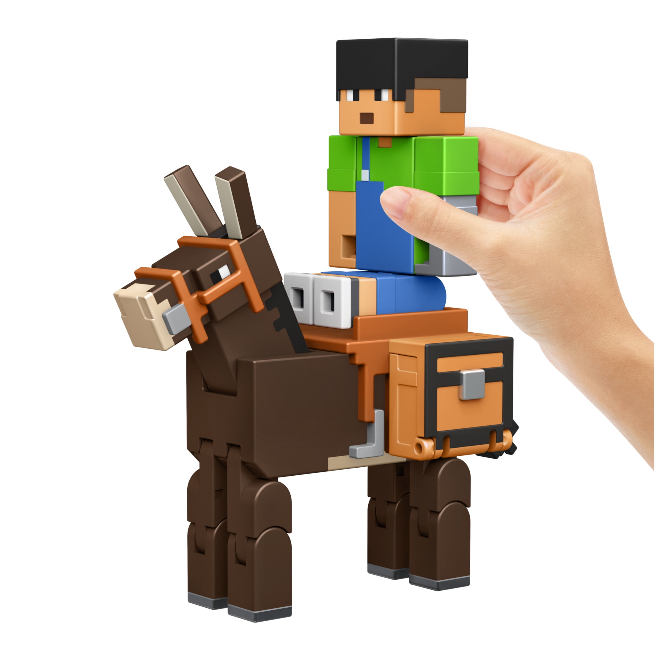 Minecraft Toys, 2-Pack of Action Figures, Gifts for Kids