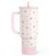 thumbnail image 1 of Vaso SANDJEST de 40 oz con mango de acero con aislamiento floral, 1 of 8
