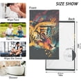 thumbnail image 2 of Coolnut Hand Towels Art Tiger Portrait 2 PCS, Cotton Bath Towel Drying Face Hands Body Decorative Water Absorbent Lightweight Washcloth for Bathroom Ktichen Travel Gym, 16"×28", 2 of 6