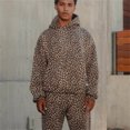 thumbnail image 3 of Sudadera con capucha con estampado de leopardo para hombre y mujer, conjunto de ropa de manga larga con cremallera, estilo Retro y gótico, estilo Harajuku, Y2k, 3 of 5