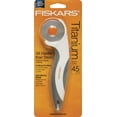 Fiskars Titanium Comfort Stick Rotary Cutter (45 mm)