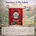 thumbnail image 4 of Coton De Tulear Holiday Christmas Garden Flag 11.25 in x 15.5 in, 4 of 7