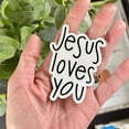 thumbnail image 5 of Sticker | Jesus Loves You | Script, 5 of 11