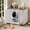 White, variant on Eastvita XL Large Litter Robot Enclosure Cabinet with Power Outlet 5 Ft Cord (White)
