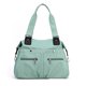 thumbnail image 1 of Bolso de hombro de nailon de gran capacidad con múltiples bolsillos, mochila de viaje de gran capacidad, organizador de bolsos multifuncional de tela de nailon., 1 of 3
