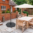thumbnail image 4 of Topbuy Octagonal Weight Base Cantilever Offset Umbrella Weights Base PlateSet, 4 of 10