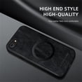 thumbnail image 2 of Magnetic for iPhone 7 / 8 / SE 2022 & 2020 Case, Compatible with MagSafe Support Magnetic Car Phone Mount PU Leather Slim Phone Case for Women Men for iPhone 7 / 8 / SE 2022 & 2020, Black, 2 of 10