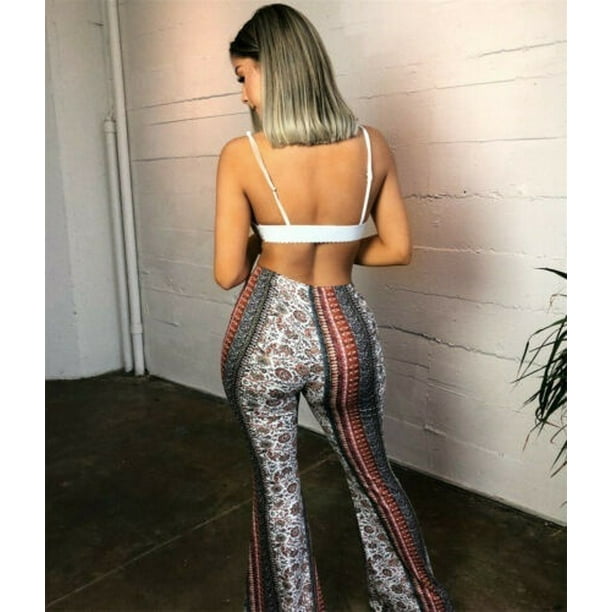 WOMEN BOHO PANTS Brown Palazzo Pants Small to Plus Sizes Hippie Wide Leg  Pants Comfy Summer Yoga Clothing Vegan Hippy Clothes -  Canada
