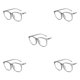 thumbnail image 2 of Qarigey Gafas de luz anti-azul para proteger los ojos de la computadora contra luces dañinas, anteojos de computadora, montura de ceniza a la Type2 NO2, 2 of 6