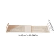 thumbnail image 3 of Expandable Cabinet Shelf Organizer Rack Stackable Metal Storage for Kitchen Pantry Bathroom Countertop Closet, 3 of 6