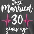 thumbnail image 3 of CafePress - 30Th 30 Year Wedding Anniversary Gift Coup T Shirt - Mens Comfort Colors Shirt, 3 of 5