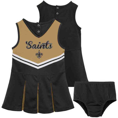 saints baby cheerleader outfit