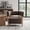Dark Brown, variant on Christopher Knight Home Modern Boucle Upholstered Accent Chair, Lounge Chair with Solid Wood Legs, Camel