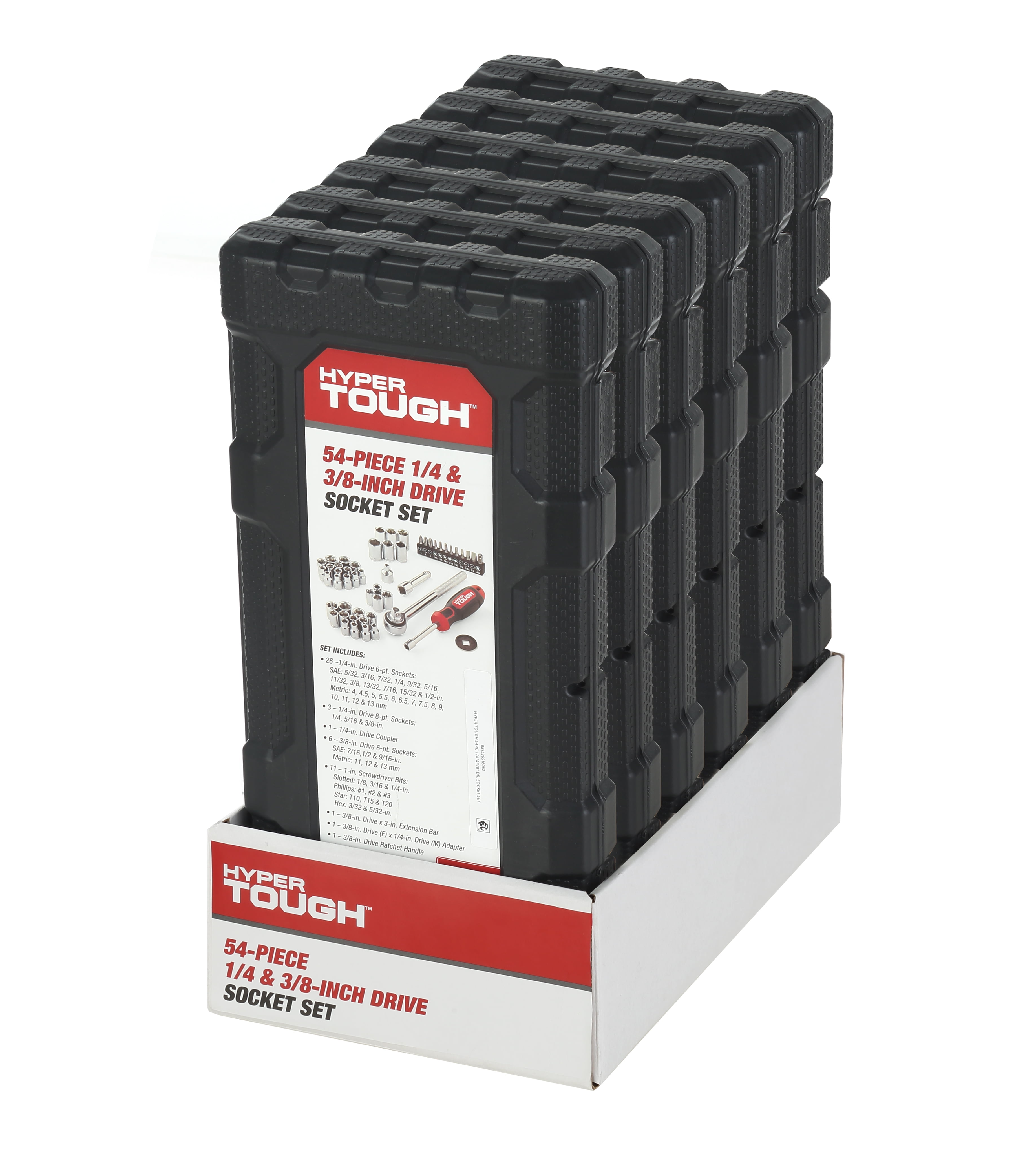 Hyper Tough 54 Piece Socket Set