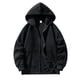 thumbnail image 2 of Gibobby Sudadera de cierre hombre Sudadera con Capucha y Cierre de Forro Polar para Hombre(Negro,CH), 2 of 5
