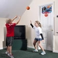 thumbnail image 5 of Mini Tablero De Basquetbol Con Canasta Y Pelota Set Basket azul marino chico, 5 of 5