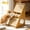 Centered Sisal Ball, variant on Cat Scratching Post with Cat House, Sisal Ramp Scratcher and 3 Balls, Wood Grain