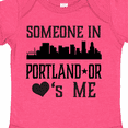 thumbnail image 4 of Inktastic Portland Oregon Someone Loves Me Skyline Boys or Girls Baby Bodysuit, 4 of 5
