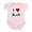 Petal Pink, variant on CafePress - I Love Kali Infant Bodysuit - Baby Light Bodysuit, Size Newborn - 24 Months