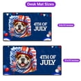 thumbnail image 5 of Patriotic Bulldog Celebrates 4th of July Desk Mat Full Keyboard Mouse Pad Dog Lover Gifts Idea Large Mousepad - 02009, 5 of 5