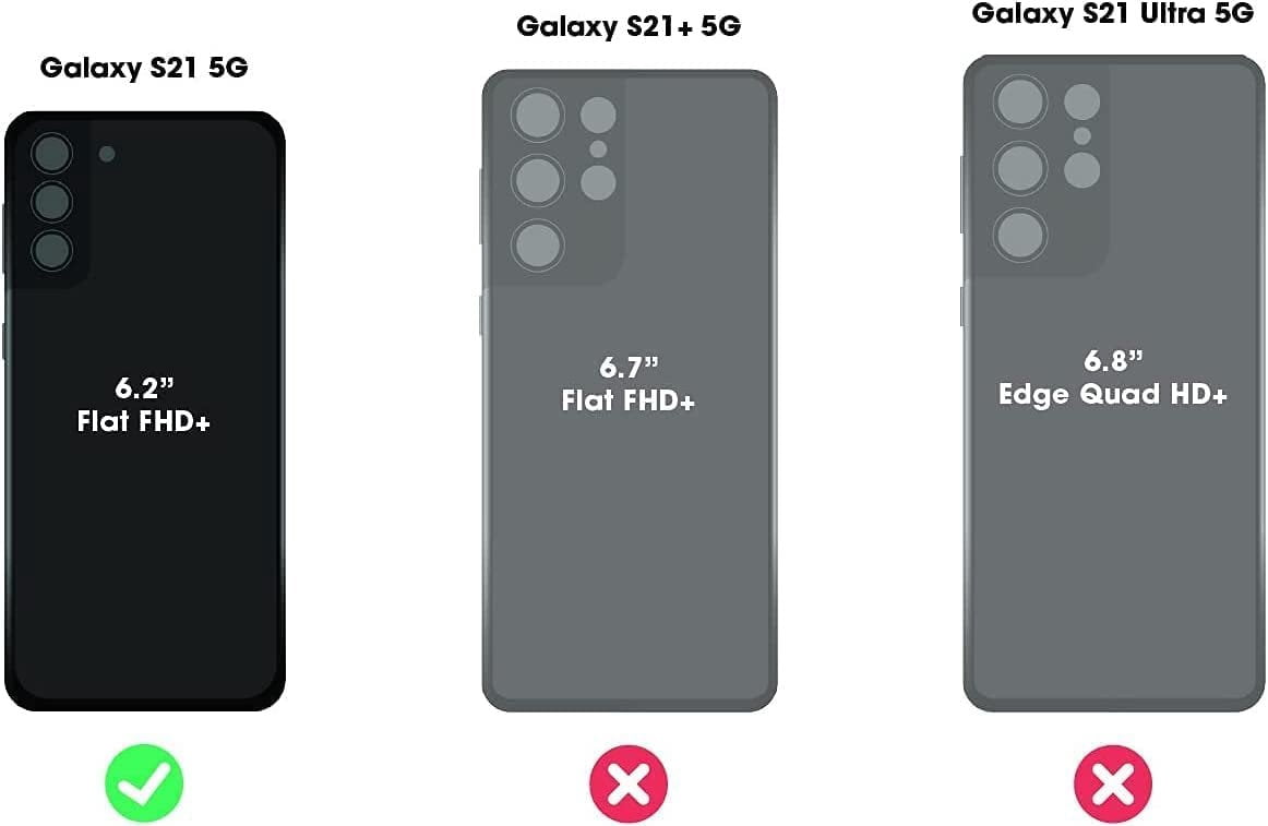 OtterBox Commuter Series Case for Samsung Galaxy S21 5G Only - Non-Retail Packaging - Black