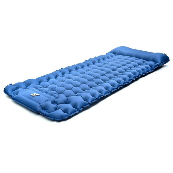 Ozark Trail Camping Air Mat, Built-in Foot Pump, Lightweight and Compact, Camping Air Mat