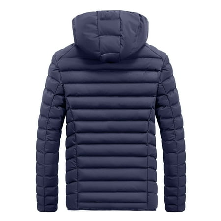 

Qufokar Mens Orange Scrubs Jacket for Men Men S Autumn&Winter Solid Color Zipper Long Sleeved Hooded Cotton Jacket