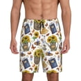 thumbnail image 3 of Lsque Picnic Mens Sleep Pajama Shorts,Short Pajama Pants, Cotton Ultra-Soft Knit-X-Large, 3 of 9