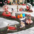 thumbnail image 6 of Miniature Fairy Garden Ornament Fence 2 Pcs 35 inch Wood Picket Fence Wood Garden Fence Fall Decor Decoration Fence Decor for Dollhouse Home Garden Plant Pot DIY Diorama Project, Coffee, 6 of 8