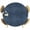Blue, variant on Elastic Fitted Round Tablecloth, Animal Print Waterproof Stretch Table Cover for 45"-54" Tables, Minimalist Vintage Animal Leather Black Washable Outdoor Tablecloths for Patio, Picnic, Camping