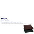 thumbnail image 3 of Flash Furniture Glenbrook 24'' Square Table Top with Black or Mahogany Reversible Laminate Top, 3 of 4