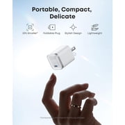 Anker Nano Charger, 45W Fast Charging, Compact and Foldable Plug USB C Charger Block Compatible for iPhone 17 Series, MacBook, Pixel 9, iPad, Samsung Galaxy S25 Ultra Series (6 ft Cable Included)