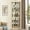 Antique White, variant on American classical design, adjustable organization | In living room, customize storage for various items and add elegance