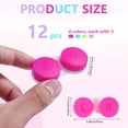 thumbnail image 2 of Estuche para lentes de contacto KISEER Colorful Soak, kit de almacenamiento x12, 2 of 7