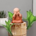 thumbnail image 4 of Decoración del hogar, decoración de habitaciones, decoración de paredes, decoración pequeña, monje zen, decoración del hogar, sala de estar, mesa de té, muñeca, departamento de curación, estatua de de, 4 of 7
