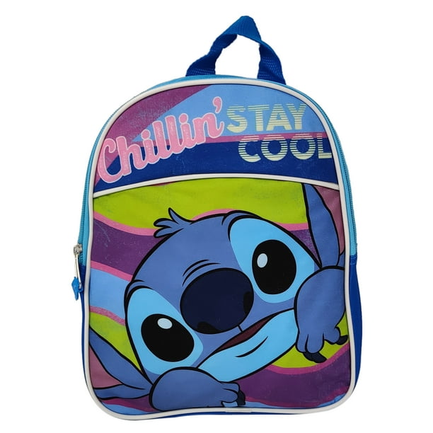 Disney Lilo & Stitch Backpack Mini 11" Chillin Stay Cool Blue