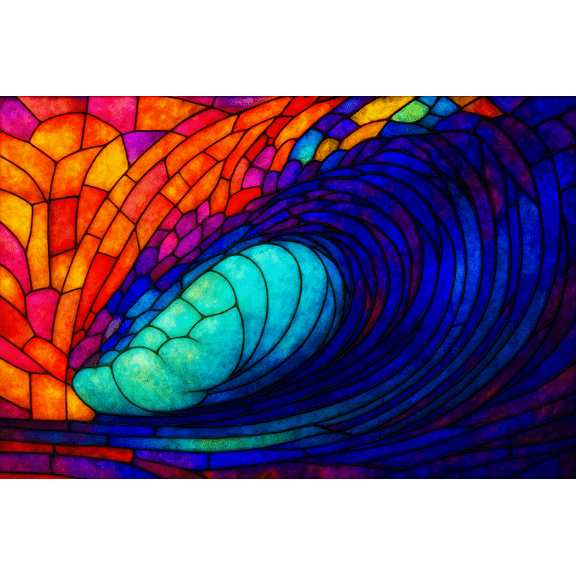 Mosaic Jigsaw Puzzle The Wave 1000 Piece