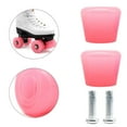 thumbnail image 1 of 2 Frenos de Rodillos Universales de PU para Patines en Línea, Bloque de Frenos de Rodillos, Topes de Seguridad No Patinadores para Accesorios de Patin Rosa gelatina, 1 of 8